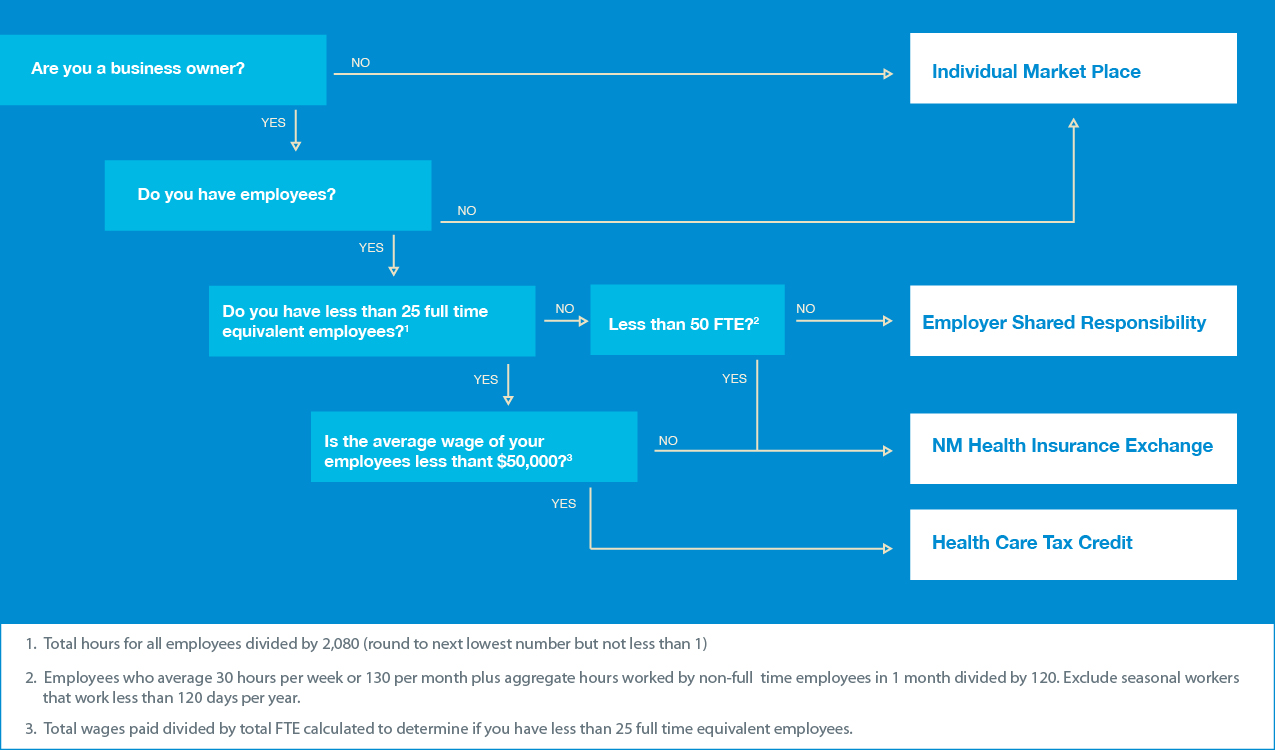 Los Alamos Business Assistance Service | Healthcare Flowchart