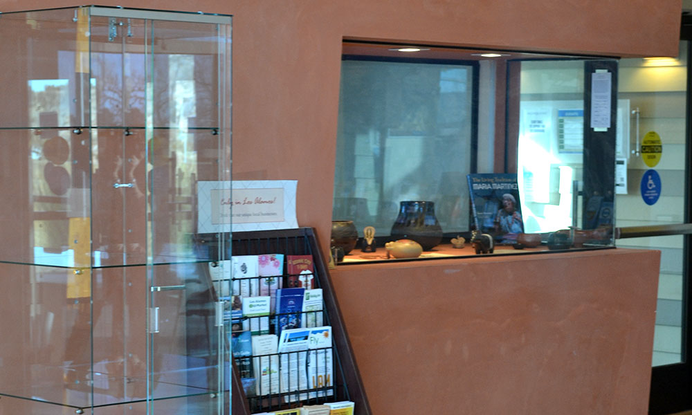 Business Display Case Installed at White Rock Visitor Center